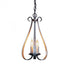 Hubbardton Forge Sweeping Taper 3 Arm Chandelier Model: 101473-SKT-82