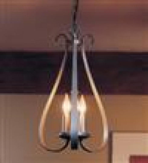 Hubbardton Forge Sweeping Taper 3 Arm Chandelier Model: 101473-SKT-82
