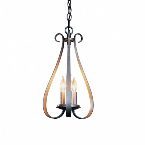 Hubbardton Forge Sweeping Taper 3 Arm Chandelier Model: 101473-SKT-85