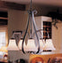 Hubbardton Forge Sweeping Taper 5 Arm Chandelier Model: 101445-SKT-03-GG0001