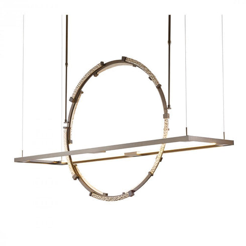 Hubbardton Forge Theta LED Pendant Model: 139757-LED-LONG-07-82