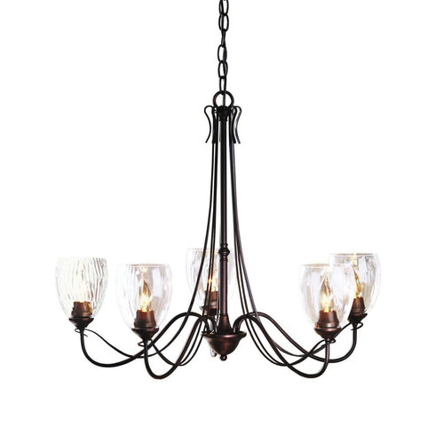 Hubbardton Forge Trellis 5 Arm Chandelier Model: 103063-SKT-85-LL0083