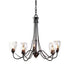 Hubbardton Forge Trestle Down Light Pendant Model: 132205-SKT-SHRT-10-SJ1095