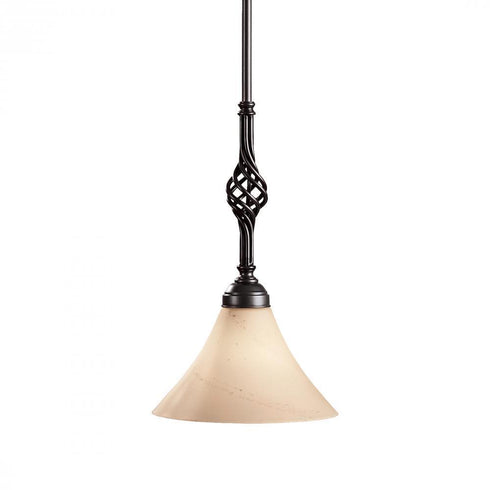 Hubbardton Forge Twist Basket Mini Pendant Model: 182320-SKT-SHRT-82-GG0004
