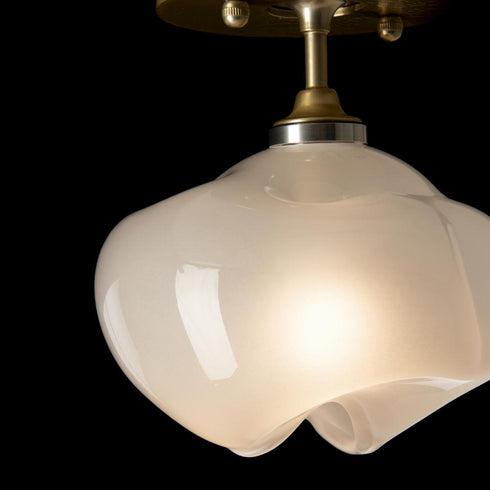 Hubbardton Forge Ume 1 Light Semi Flush Model: 121372-SKT-86-20-FD0710