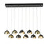 Hubbardton Forge Ume 10 Light Rectangular Pendant Model: 131203-SKT-STND-05-ZM0709