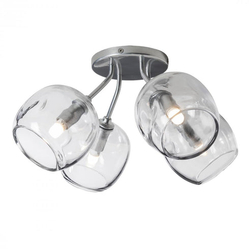 Hubbardton Forge Ume 4 Light Semi Flush Model: 121370-SKT-05-FD0710