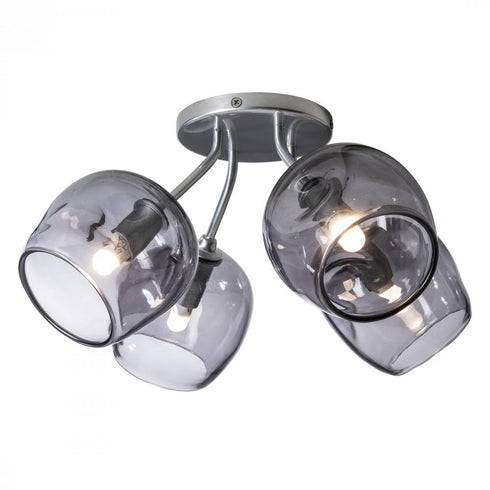 Hubbardton Forge Ume 4 Light Semi Flush Model: 121370-SKT-85-ZM0709