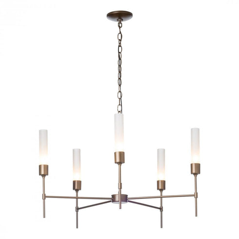 Hubbardton Forge Vela 5 Arm Chandelier Model: 105045-SKT-07-ZM0611