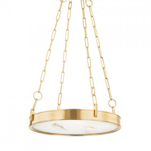 Hudson Valley 1 Light Chandelier Model: 7220-AGB
