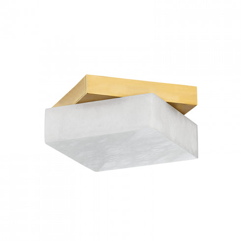 Hudson Valley 1 Light Flush Mount Model: 6612-AGB