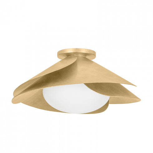 Hudson Valley 1 Light Flush Mount Model: 7222-VGL