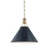 Hudson Valley 1 Light Large Pendant Model: MDS352-PN/OW