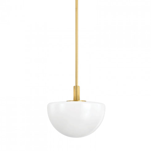 Hudson Valley 1 Light Pendant Model: 5913-AGB