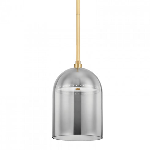Hudson Valley 1 Light Pendant Model: 8709-AGB