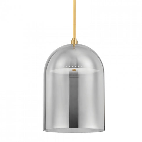 Hudson Valley 1 Light Pendant Model: 8713-AGB