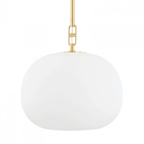 Hudson Valley 1 Light Pendant Model: 9726-AGB