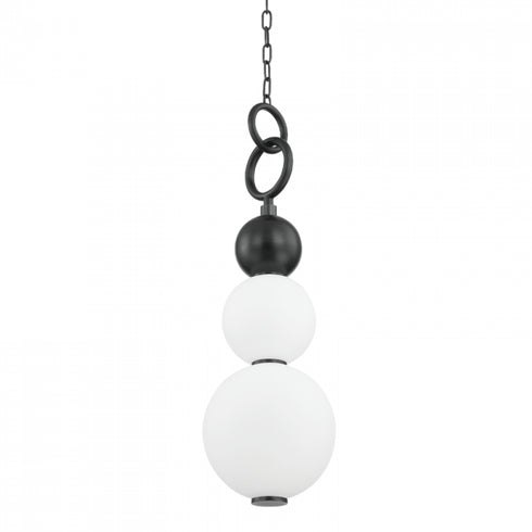 Hudson Valley 1 Light Pendant Model: PI1890701-AGB