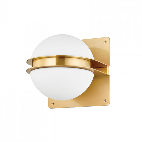 Hudson Valley 1 Light Wall Sconce Model: 5900-AGB