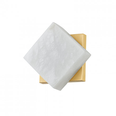 Hudson Valley 1 Light Wall Sconce Model: 6608-AGB