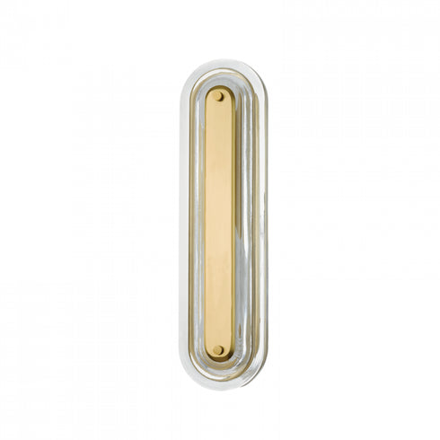 Hudson Valley 1 Light Wall Sconce Model: PI1898101S-AGB
