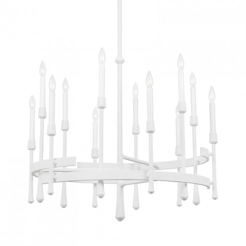 Hudson Valley 12 Light Chandelier Model: 2235-WP