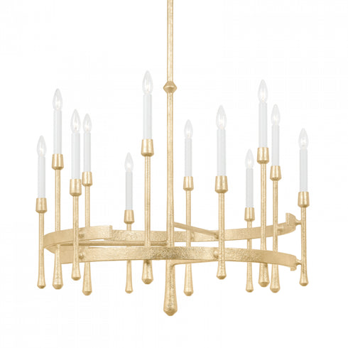 Hudson Valley 12 Light Chandelier Model: 2235-WP