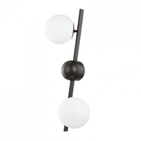 Hudson Valley 2 Light Wall Sconce Model: 8602-AGB