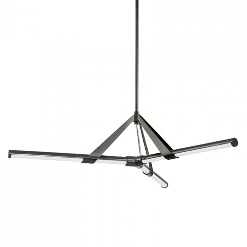 Hudson Valley 3 Light Chandelier Model: 3046-BLNK