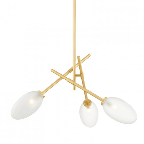 Hudson Valley 3 Light Chandelier Model: 5031-AGB