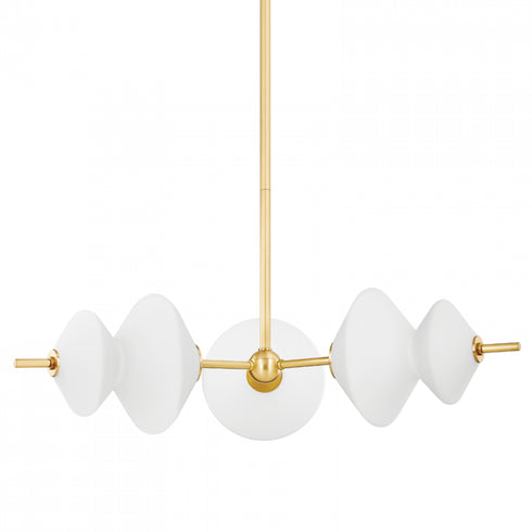 Hudson Valley 3 Light Chandelier Model: 7403-AGB