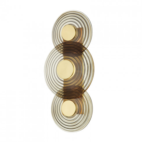 Hudson Valley 3 Light Wall Sconce Model: PI1892103-AGB