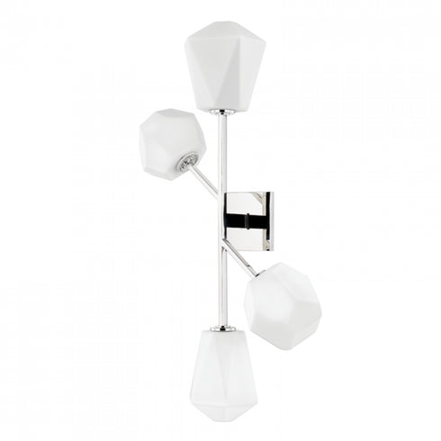 Hudson Valley 4 Light Wall Sconce Model: PI1894104-PN