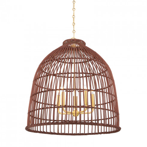 Hudson Valley 5 Light Pendant Model: BKO702-AGB