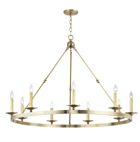 Hudson Valley Allendale 9 Light Chandelier Model: 3209-AGB