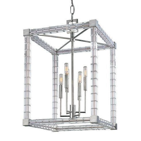 Hudson Valley Alpine 6 Light Chandelier Model: 7118-PN