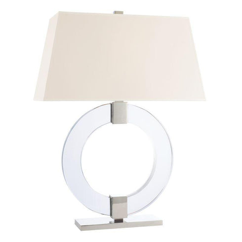 Hudson Valley Ames 1 Light Large Table Lamp Wit Model: L608-AGB-WS