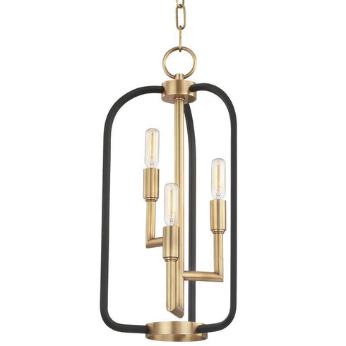 Hudson Valley Angler 3 Light Chandelier Model: 8313-AGB