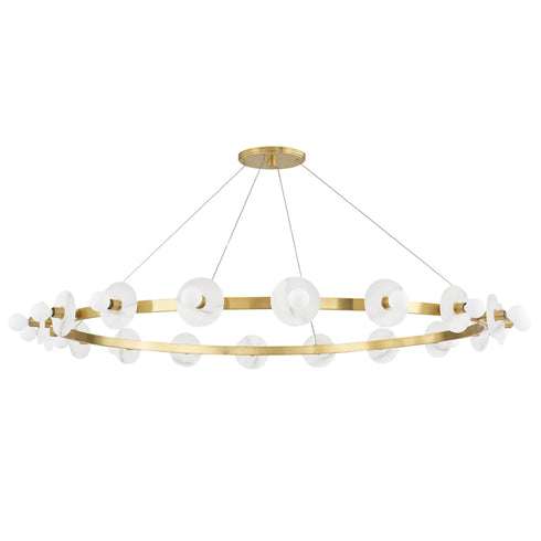 Hudson Valley Austen 18 Light Chandelier Model: 4258-AGB