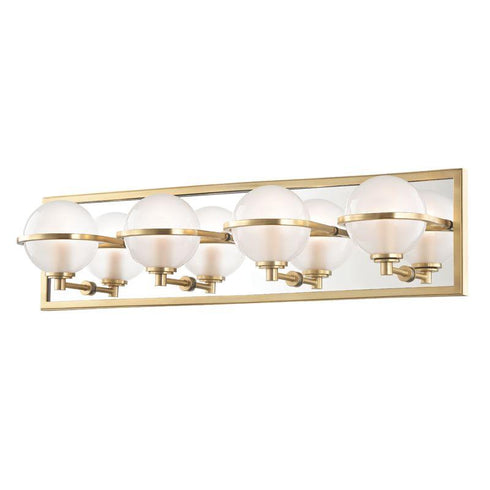 Hudson Valley Axiom 4 Light Bath Bracket Model: 6444-AGB