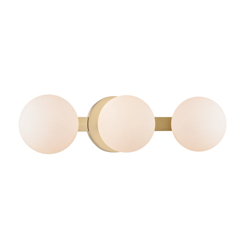 Hudson Valley Baird 3 Light Bath Bracket Model: 9083-AGB