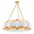 Hudson Valley Banks 12 Light Chandelier Model: 8534-GL/WH