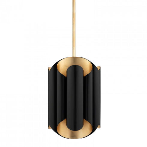 Hudson Valley Banks 6 Light Pendant Model: 8513-GL/BK