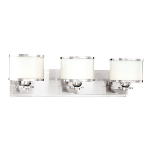 Hudson Valley Basking Ridge 3 Light Bath Bracket Model: 6103-PN