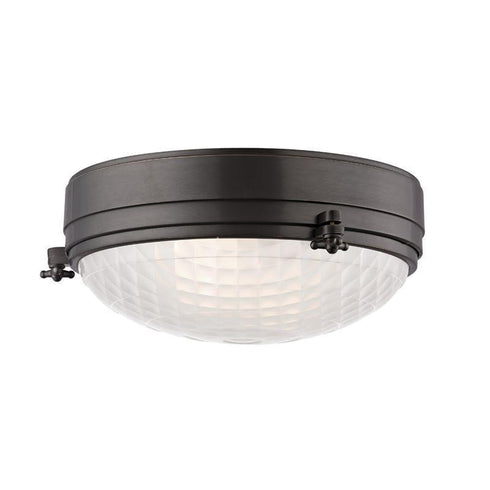 Hudson Valley Belmont 2 Light Flush Mount Model: 8013-OB