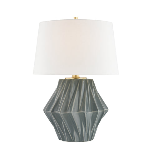 Hudson Valley Bertram 1 Light Table Lamp Model: L1041-DKGY