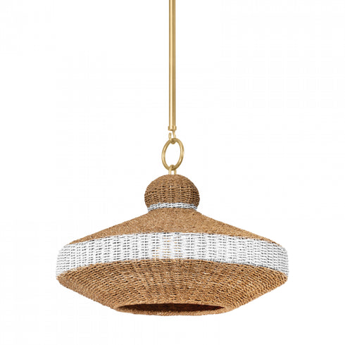 Hudson Valley Bethel 1 Light Small Pendant Model: 1820-VGL