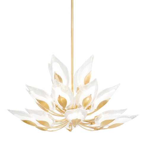 Hudson Valley Blossom 20 Light Chandelier Model: 4840-SL
