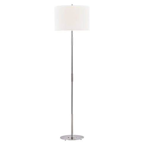 Hudson Valley Bowery 1 Light Floor Lamp Model: L3724-PN