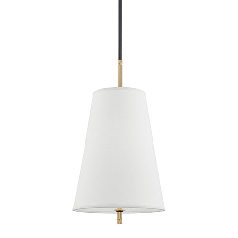 Hudson Valley Bowery 1 Light Pendant Model: 3715-PN